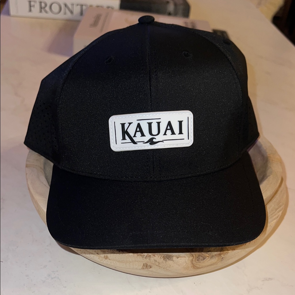 Black Kauai Baseball Cap Nwot